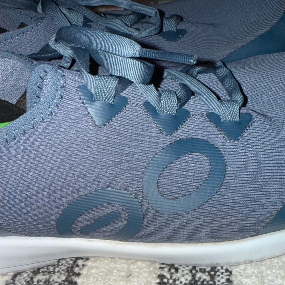 OOFOS Navy MODERN KNIT OOMG SNEAKERS MENS 11